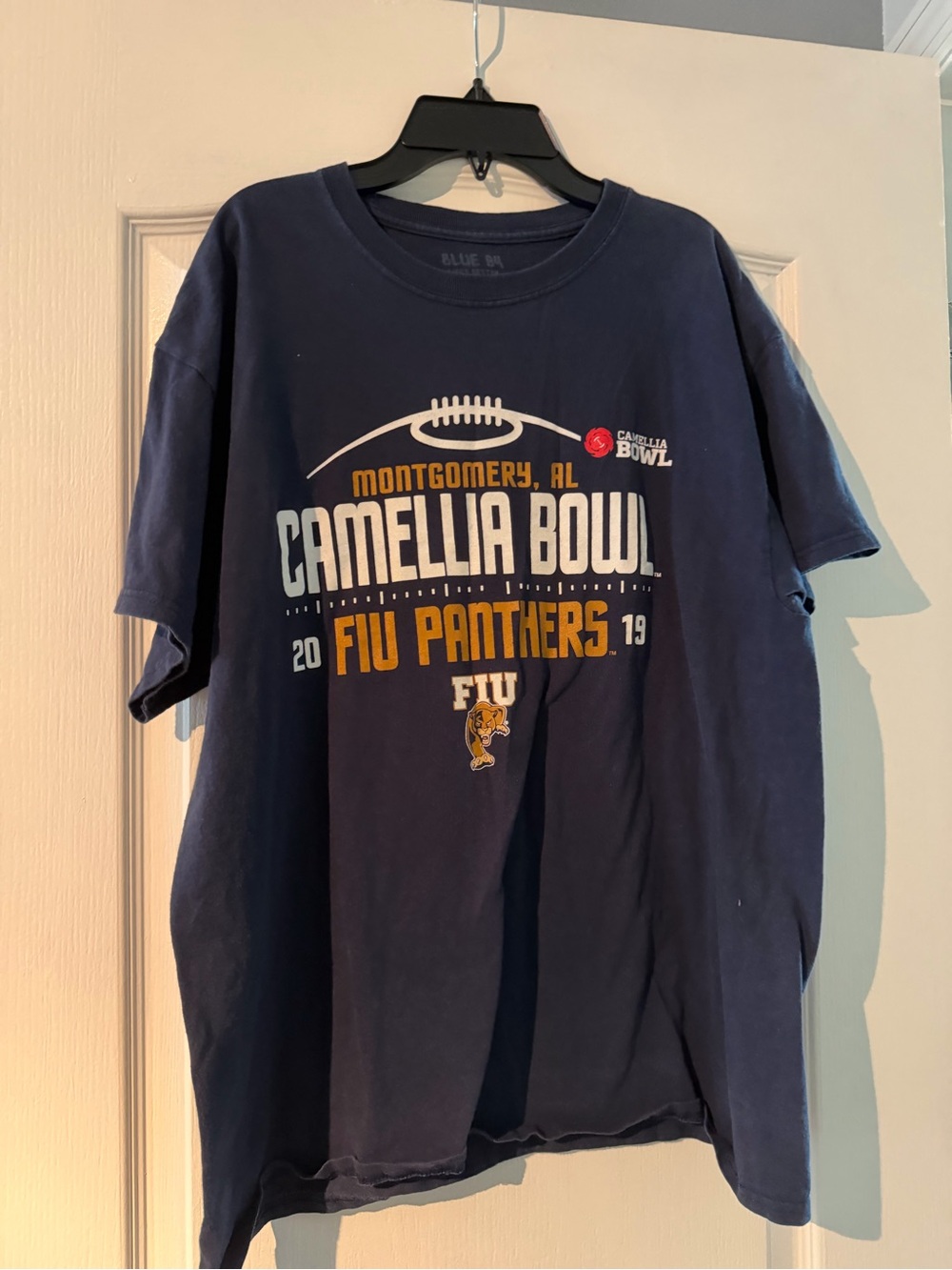 Camellia Bowl FIU Panthers Graphic Tee - Navy